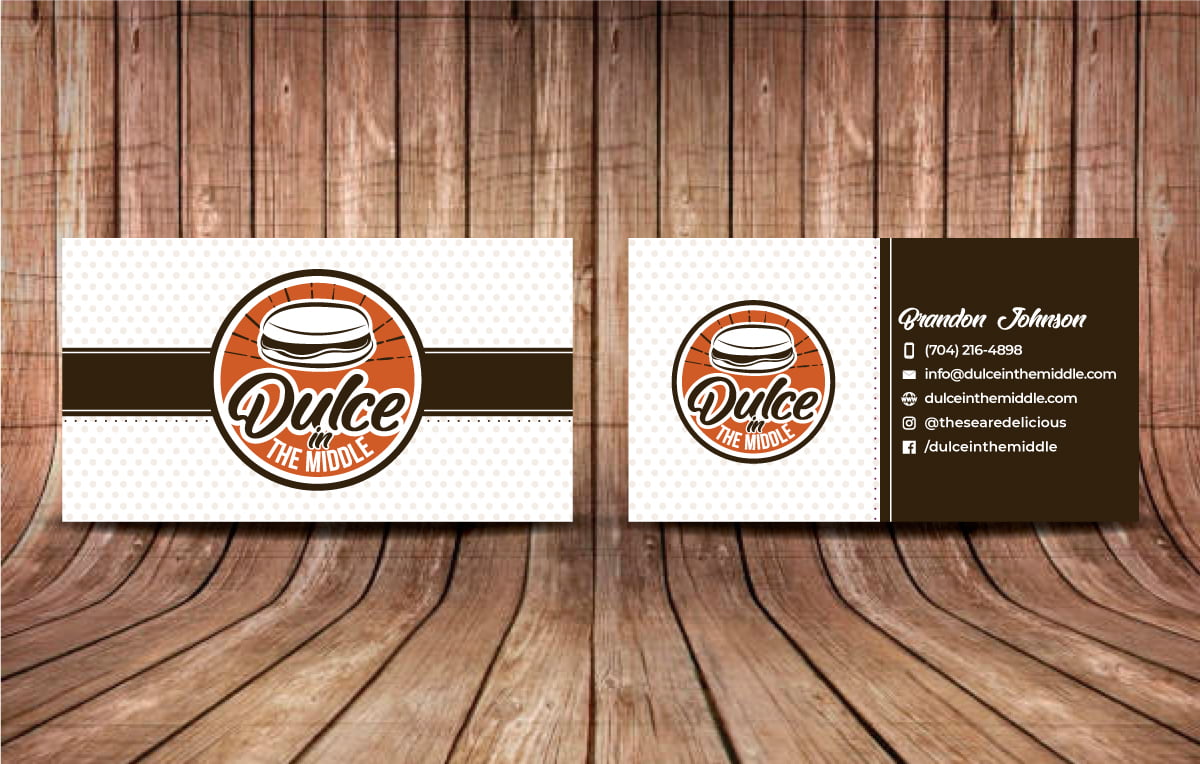 Dulce in the Middle Business Card