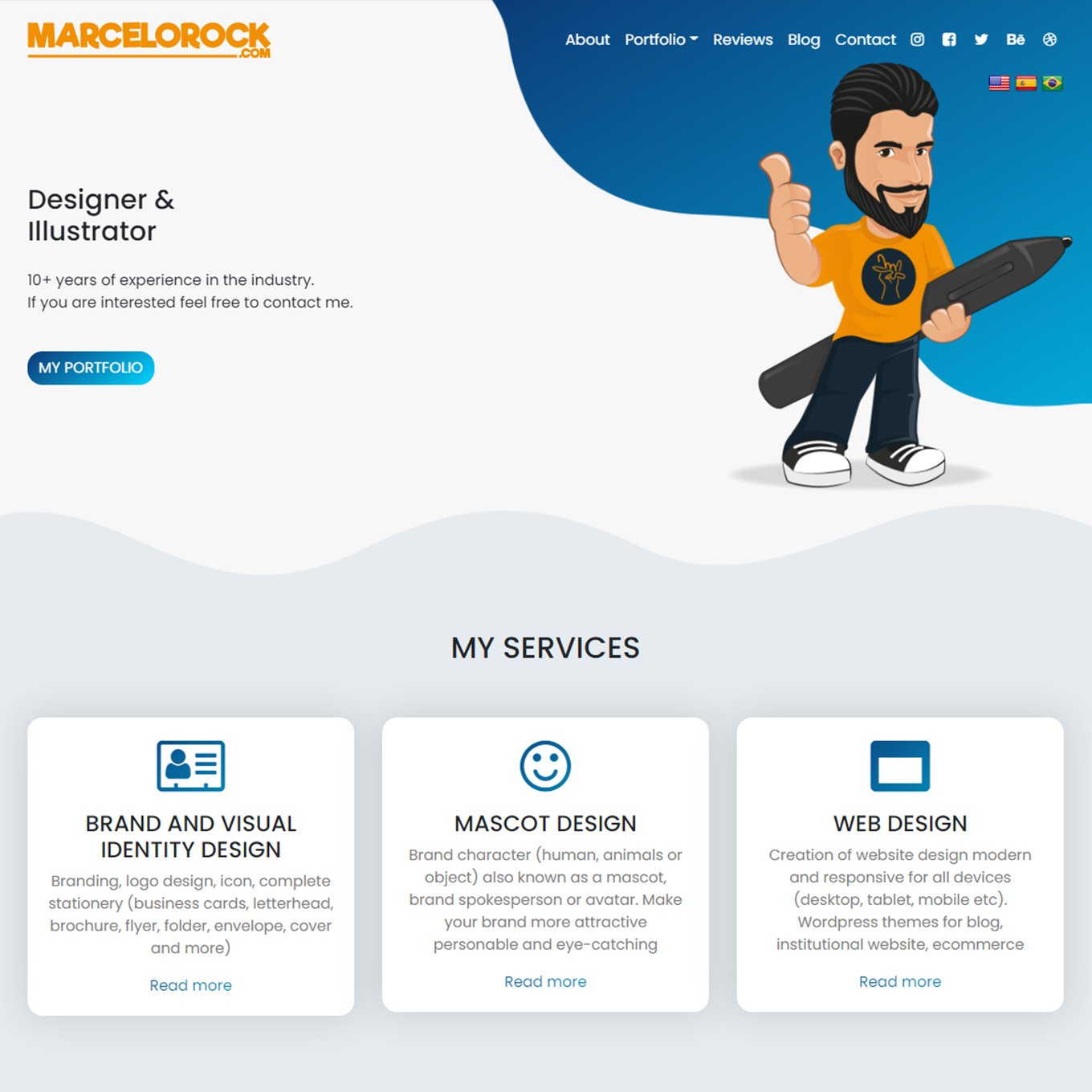 Web Design MarceloRock